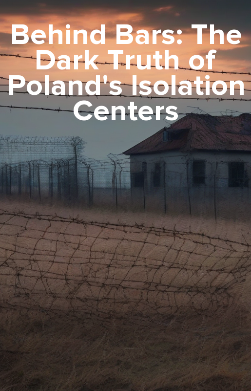 Behind Bars: The Dark Truth of Poland's Isolation Centers - ebook epub, mobi, audiobook mp3