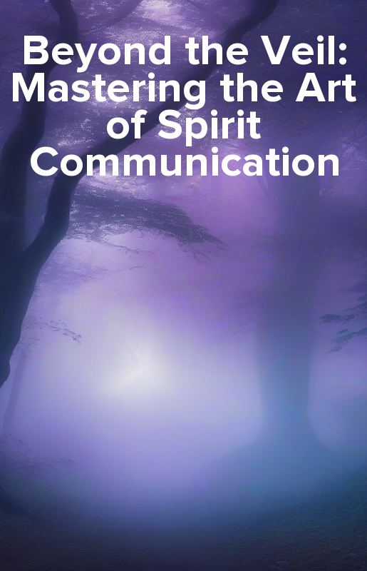 Beyond the Veil: Mastering the Art of Spirit Communication - ebook epub, mobi, audiobook mp3