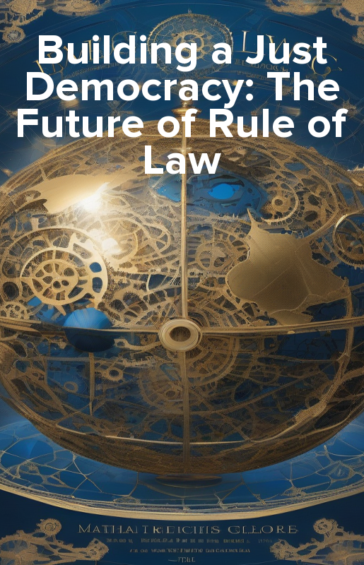 Building a Just Democracy: The Future of Rule of Law - ebook epub, mobi, audiobook mp3