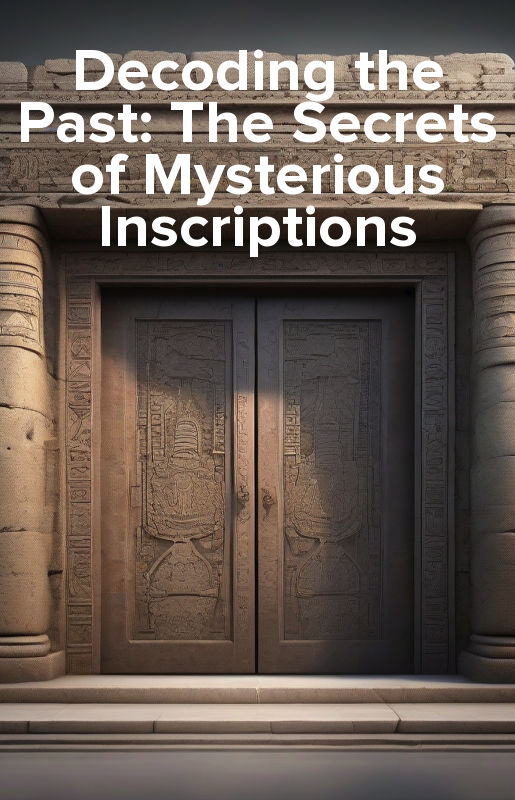 Decoding the Past: The Secrets of Mysterious Inscriptions - ebook epub, mobi, audiobook mp3