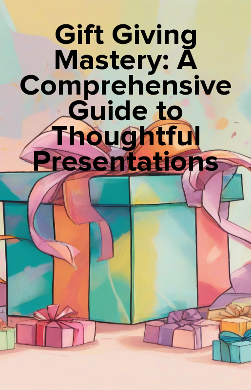 Gift Giving Mastery: A Comprehensive Guide to Thoughtful Presentations - ebook epub, mobi, audiobook mp3