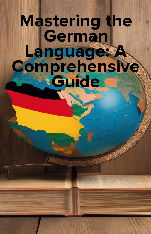 Mastering the German Language: A Comprehensive Guide - ebook epub, mobi, audiobook mp3