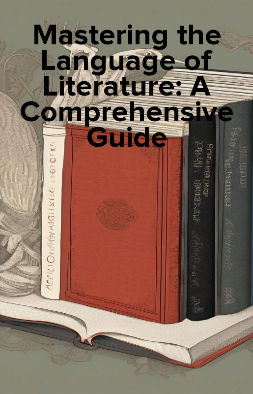 Mastering the Language of Literature: A Comprehensive Guide - ebook epub, mobi, audiobook mp3