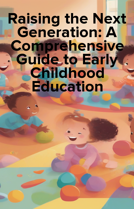 Raising the Next Generation: A Comprehensive Guide to Early Childhood Education - ebook mobi, epub