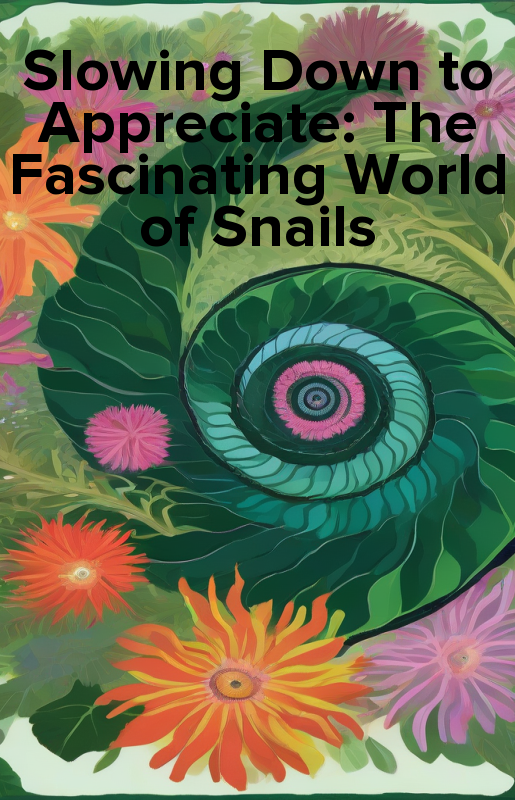 Slowing Down to Appreciate: The Fascinating World of Snails - ebook epub, mobi, audiobook mp3