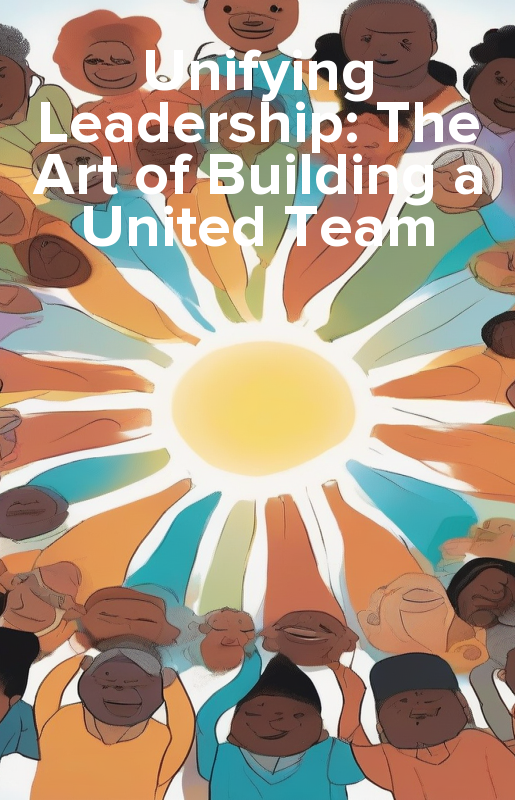 Unifying Leadership: The Art of Building a United Team - ebook epub, mobi, audiobook mp3