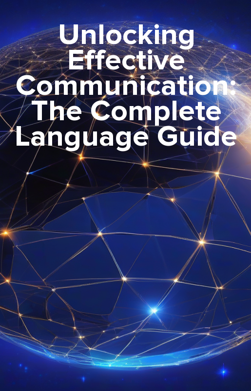 Unlocking Effective Communication: The Complete Language Guide - ebook epub, mobi, audiobook mp3