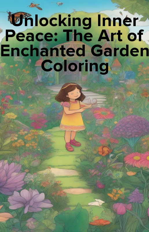 Unlocking Inner Peace: The Art of Enchanted Garden Coloring - ebook epub, mobi, audiobook mp3