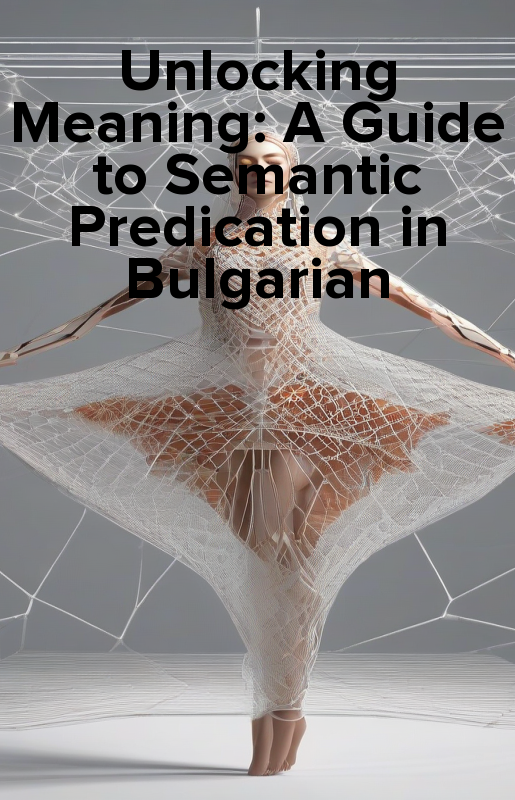 Unlocking Meaning: A Guide to Semantic Predication in Bulgarian - ebook epub, mobi, audiobook mp3