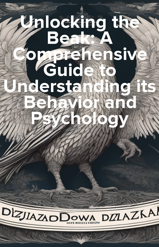 Unlocking the Beak: A Comprehensive Guide to Understanding its Behavior and Psychology - ebook mobi, epub