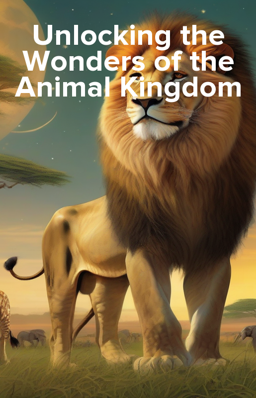 Unlocking the Wonders of the Animal Kingdom - ebook epub, mobi, audiobook mp3